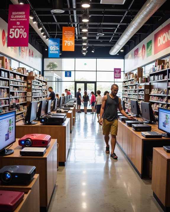 summer projector sales events