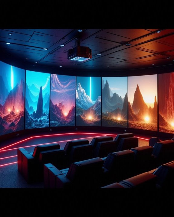 top 4k projector screens