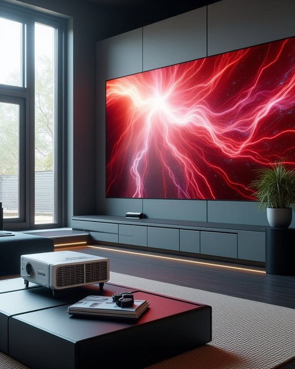 top alr projector screens