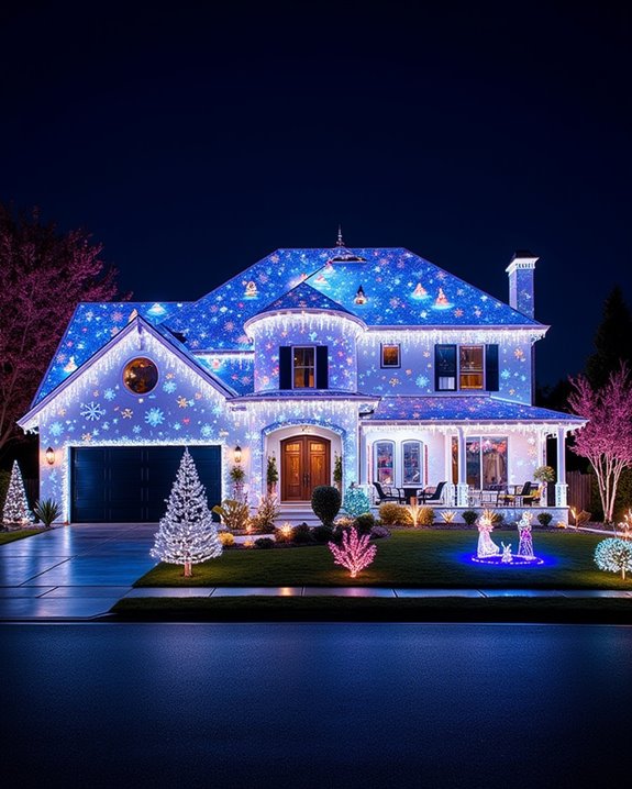 top home holiday light projects
