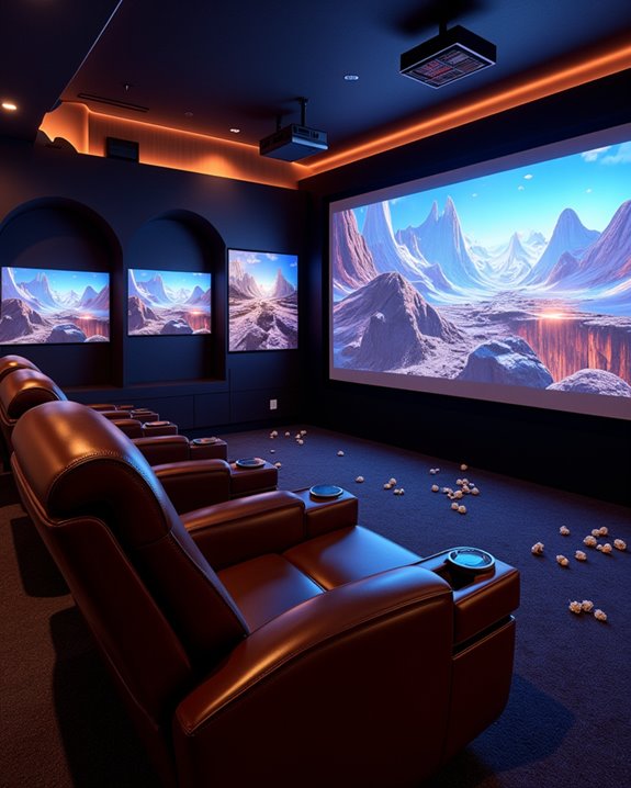 top home theater projector sizes