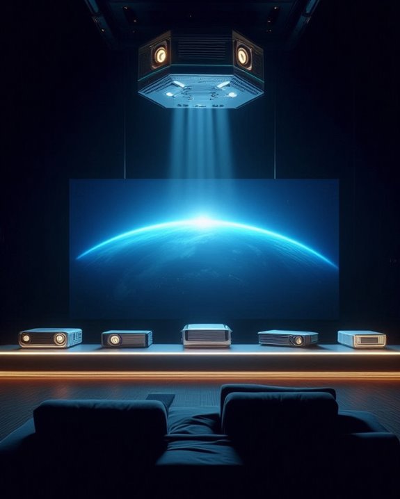 top long throw projectors