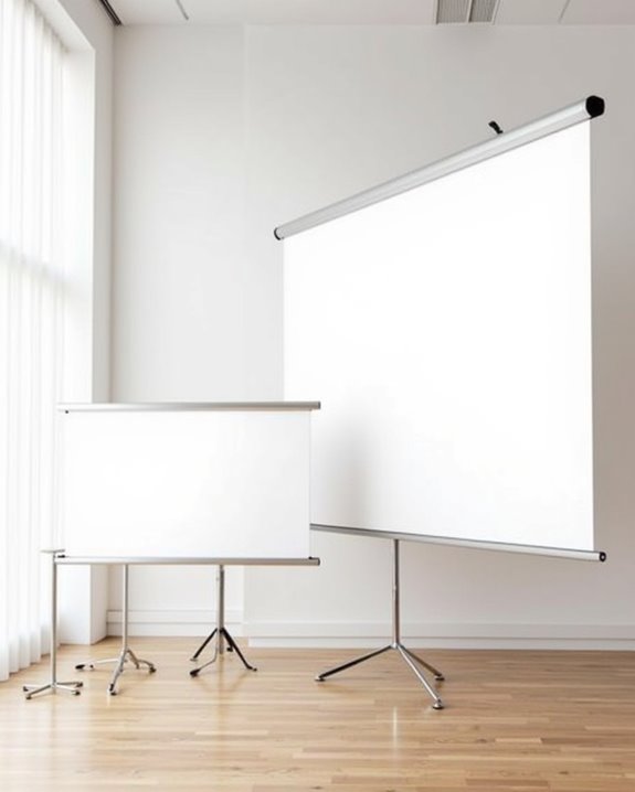 top projector screen stands
