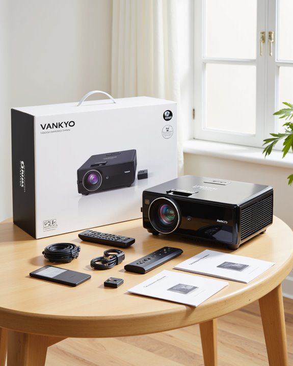 vankyo projector component overview