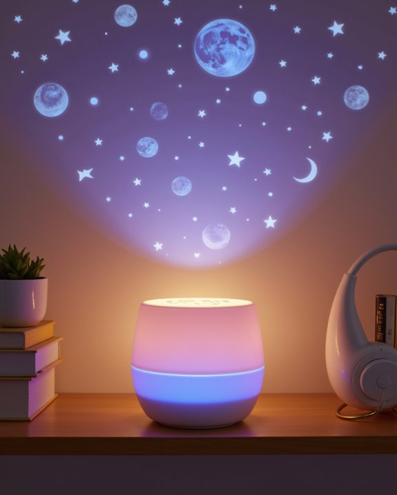 versatile colorful projection device