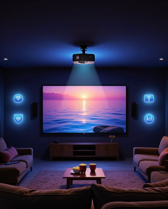 wireless streaming and smart features
